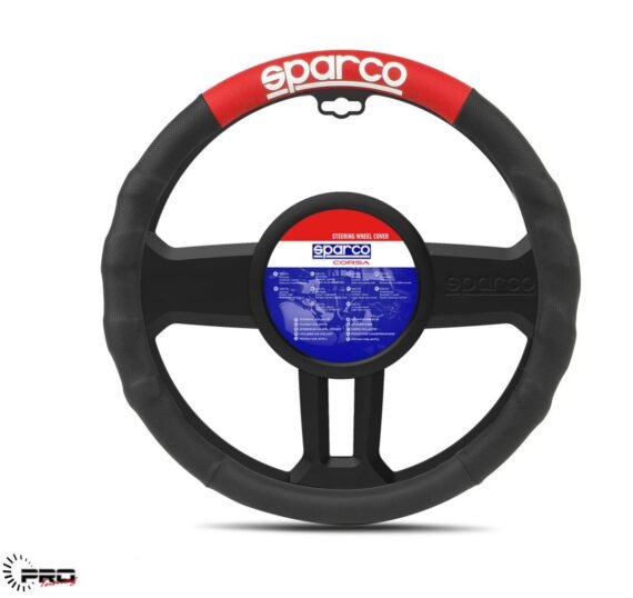 SPARCO SPC1111RS STEERING WHEEL COVER