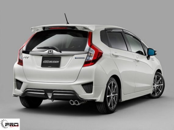 Spoiler Honda Fit 2014+ (Black Painted) - Image 2