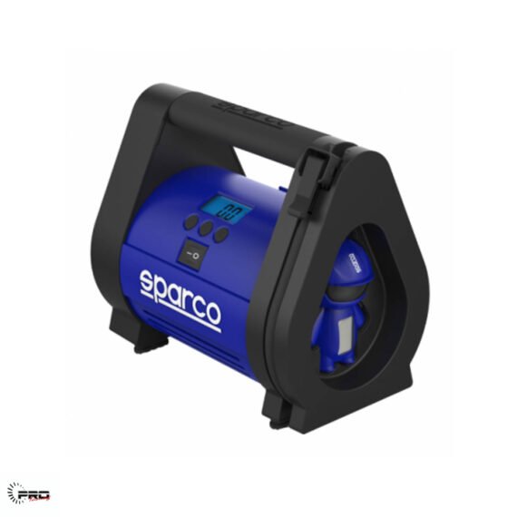 SPARCO SPT160 AIR COMPRESSOR + TIRE GAUGE - Image 3