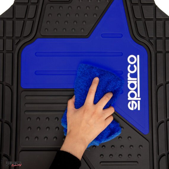 Sparco Car Mat Black/RED SPF511BL - Image 4