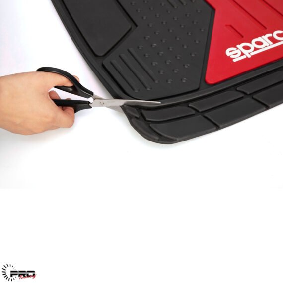 Sparco Car Mat Black/RED SPF511RD - Image 4