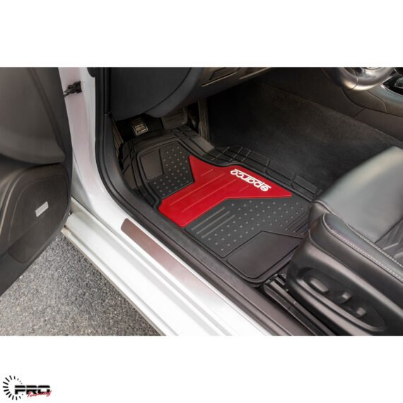 Sparco Car Mat Black/RED SPF511RD - Image 6