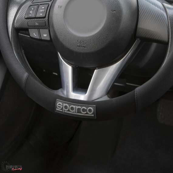 SPARCO STEERING WHEEL COVER SPS130BL - Image 4