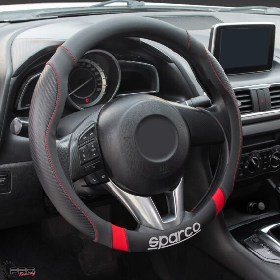 SPARCO STEERING WHEEL COVER SPS132RD - Image 6