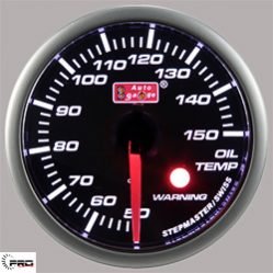 Autogauge Oil Temperature 60mm