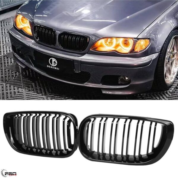 Bmw E46 Grill 98 - 05 Double Blades