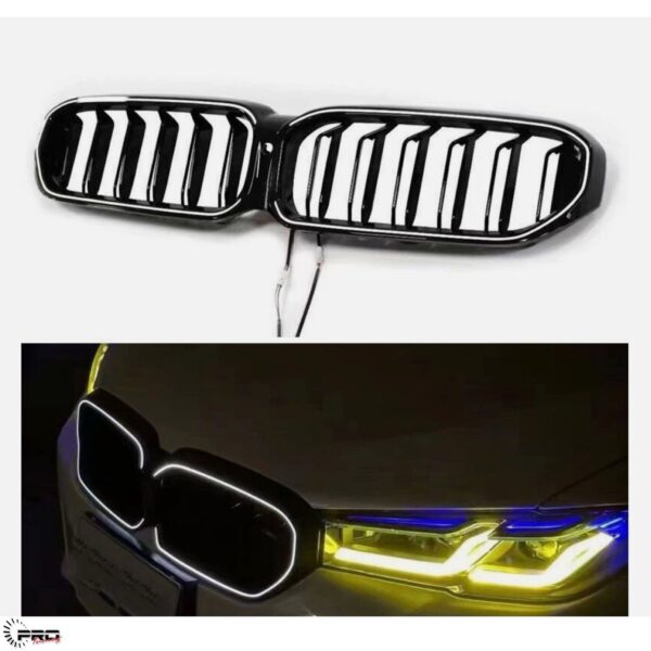 Second image of Bmw G30 Grill with LED 5-Series LCI 2022+