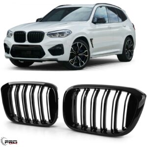 Bmw X3 G01 grill 2017+ - Glossy Black