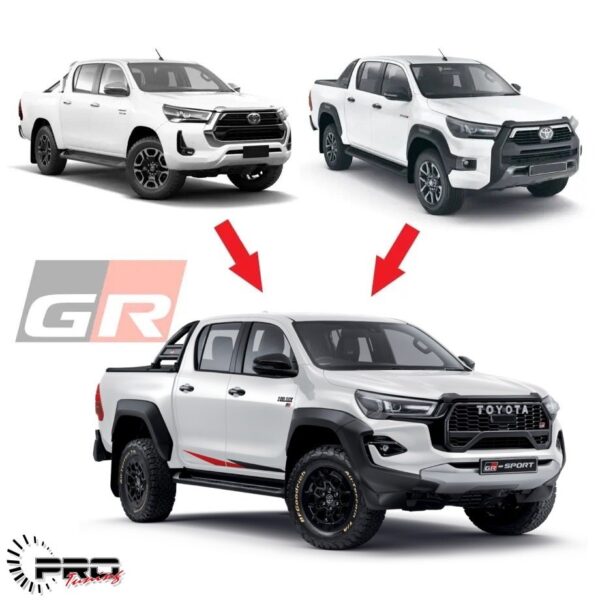 Bodykit Toyota Hilux  Conversion to Hilux GR
