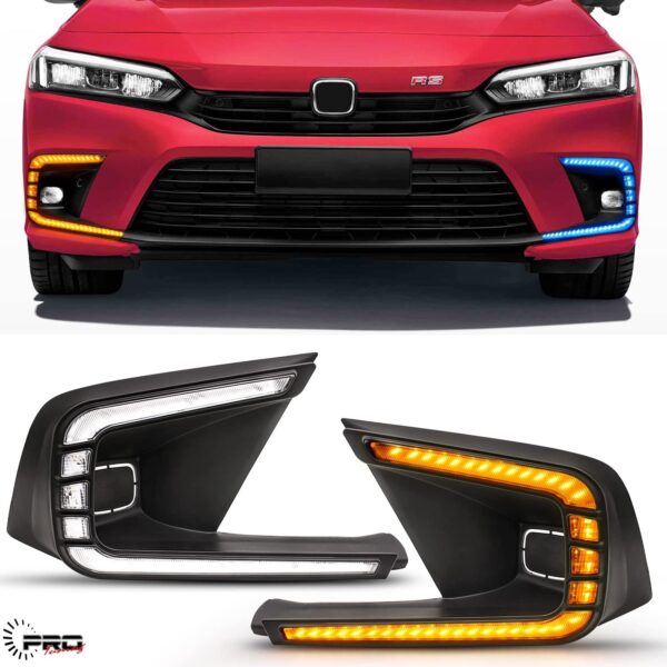 Fog Honda Civic 2022+ with DRL + Fog Lamps