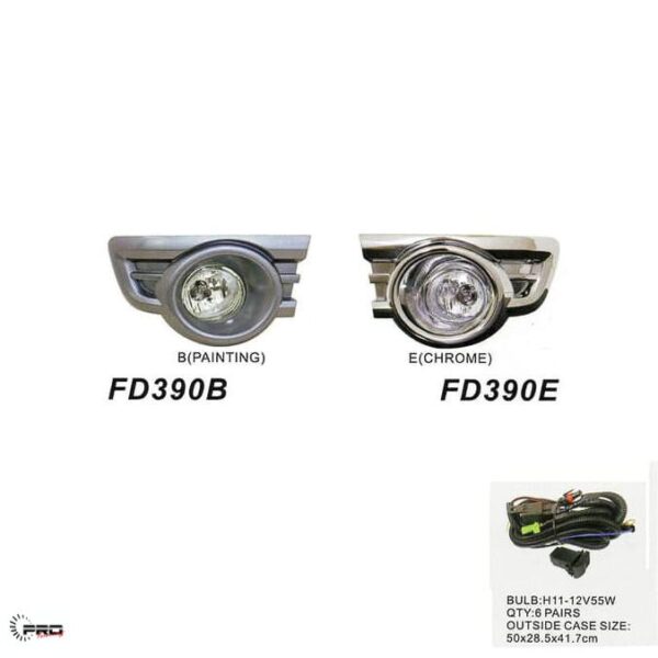 Ford Ranger 2010-2011 Fog Lights - FD390
