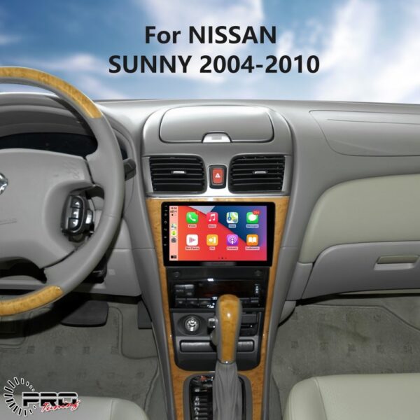 Frame Nissan N16 2004-2010 Android (9 Inches) with Wiring