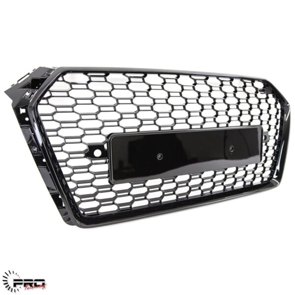 Grill Audi A4 2013 - 2015 (B8) RS4  Style Black Edition