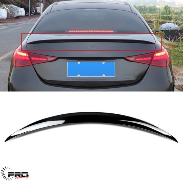 Mercedes W206 Spoiler AMG - Glossy Black