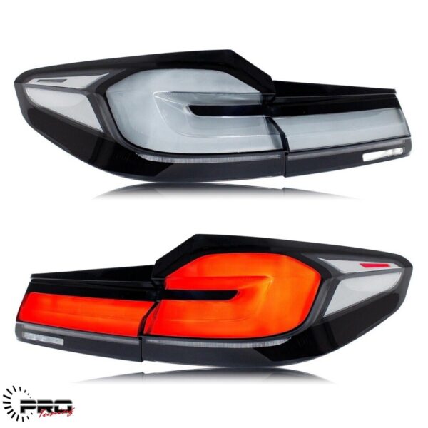 Sonar Bmw G30 Light Tube Tail Light (SMOKE)OEM LCI STYLE 2017-2024