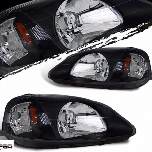 Sonar Honda Civic EK 99 - 00 Black housing