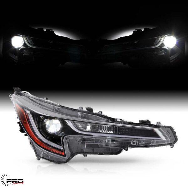 Second image of Sonar Toyota Corolla Sport headlight 2019 - 2025