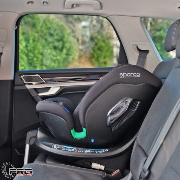 Second image of Sparco SK7000I_GR_TW Baby Seat Cast Grey (Baby 40 Up to 150cm) New Born Up to 12 Yrs Old