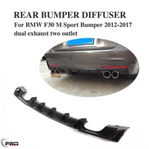 Bmw F30 Rear Diffuser --OO----OO---