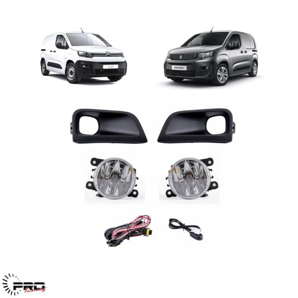 Citroen Berlingo / Peugeot Partner Fog Lamp Kit (2019 - UP)