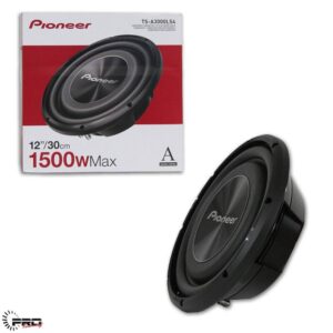 Pioneer Slim Subwoofer TS-A300LS4 12" 1500W