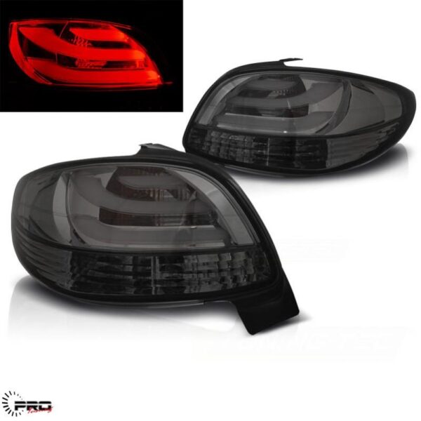 Sonar Peugeot 206 LED Tail Lights Smoke