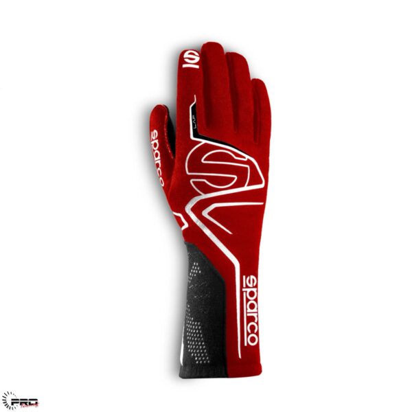 SPARCO GLOVES LAP FIA 8856-2018 12 RD/BK