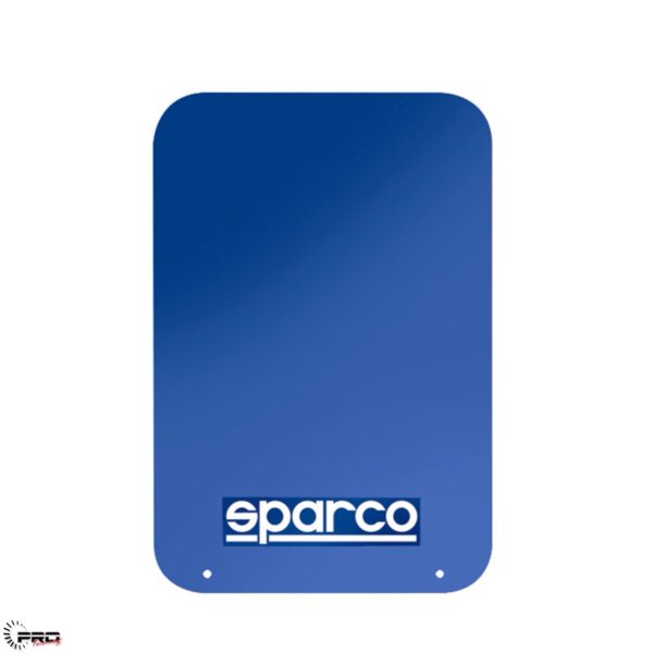 SPARCO MUD FLAP PAIR BLUE