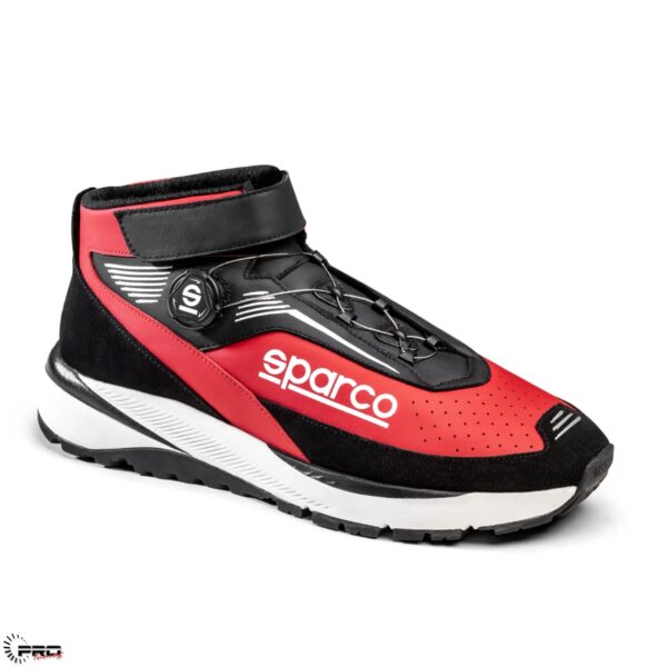 SPARCO SHOES CHRONO SZ 44 BK/RD