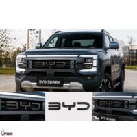BYD Shark Front Logo BLACK Carbon-2