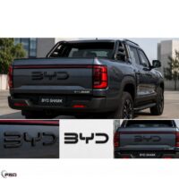 BYD Shark Rear Logo BLACK Carbon-2