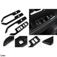 BYD Shark Window Riser Cover Carbon